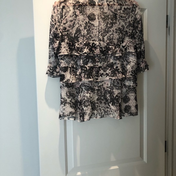 Rebecca Taylor Ruffle Blouse - Picture 2 of 4